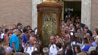 Madonna del Carmine Avigliano Processione del 16 07 2015 [upl. by Ilil]