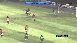 اهداف مباراة  اندونيسيا 1 × 2 السعودية  تصفيات آسيا 2015 [upl. by Enyaz]