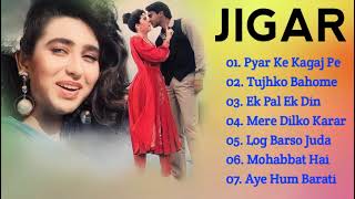 Jigar Movie All Songs  Romantic Song  Ajay Devgn amp Karisma Kapoor  Evergreen Music [upl. by Lucretia]