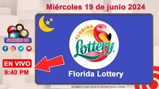 Florida Lottery EN VIVO 📺│Miércoles 19 de junio 2024  940 PM [upl. by Levison]