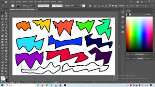 Adobe Illustrator Renk Ayarlamalarında Değişimleri Anlatımları [upl. by Asilana]