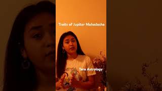 Jupiter Mahadasha taraastrology [upl. by Mrots]