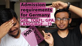 Admission requirements for Masters in Germany 🇩🇪 RWTH Aachen  GRE TOEFL CGPA ft Indian 🇮🇳 [upl. by Telocin]