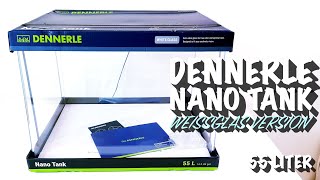 Dennerle Nano Tank 55 Liter Weissglas Version Scapers Tank [upl. by Dunston152]