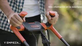 Cortacésped eléctrico Black and Decker BEMW481BHQS [upl. by Assirrem]