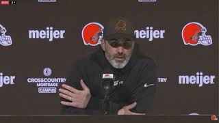 Kevin Stefanski Announces Browns Plans for Starting QB vs Jaguars  Sports4CLE 12823 [upl. by Hubble]