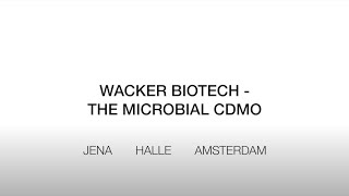 Wacker Biotech  The Microbial CDMO [upl. by Adlih]