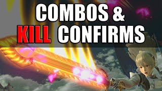 Smash Ultimate Corrin ForwardAir Combos and Kill Confirms [upl. by Abrahan766]