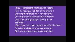 gin bibiling han kasing kasing lyrics [upl. by Andris122]