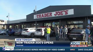 Marina Trader Joe’s draws hundreds of people to grand opening event [upl. by Massey]