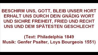 BESCHIRM UNS GOTT BLEIB UNSER HORT Bettagslied  Genfer Psalter  RG 51715 [upl. by Attikram]