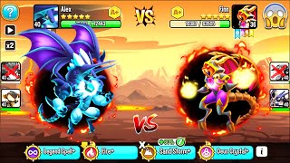 Dragon City Prideful Vampire Dragon  NEW League Battle 200 MAX LEVEL 😱 [upl. by Gilpin609]