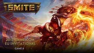 SMITE  Gamescom European Invitational  Round Robin 6 of 6 [upl. by Teufert]