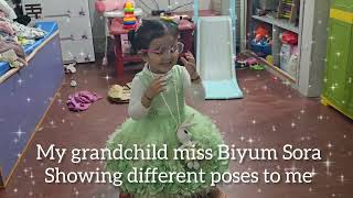 My grandchild Miss Biyum Sora [upl. by Lellih]