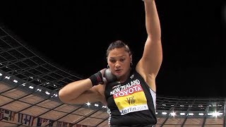 Womens Shot Put Final  World Championships Berlin 2009  50fps [upl. by Norehs357]