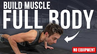 Build Muscle  Full Body  No Equipment  30 Minutes Bodyweight Workout at Home  CrockFit [upl. by Luigi]