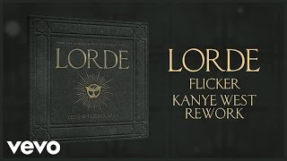 Lorde  Flicker Kanye West Rework From The Hunger Games Mockingjay Part 1 Audio [upl. by Silvers]