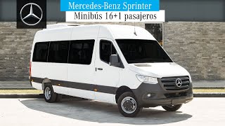 MercedesBenz Sprinter Minibús 161 pasajeros  Autolider Uruguay [upl. by Gelya]