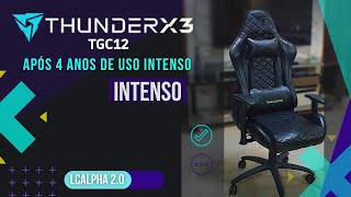 Cadeira Gamer THUNDERX3 TGC12 Após 4 ANOS de uso INTENSO  LC Alpha  LINK NA DESCRIÇÃO👇 [upl. by Blight]