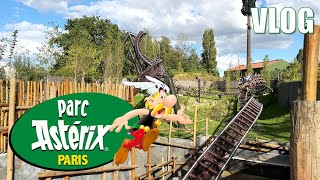 Parc Astérix FirstTime Visit  Coaster Adventures in Europe Vlog 2 [upl. by Lurette]