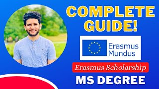 Erasmus Webinar  How to Apply Erasmus Mundus Scholarship 2021 [upl. by Ojytteb248]