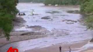 Flooding Destroys Homes in Wisconsin [upl. by Enigroeg]