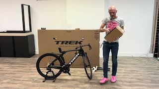 Unboxing Trek Madone SLR Project One Custom [upl. by Gerta]