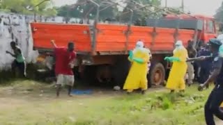 Ebola gerät außer Kontrolle  Erkrankter aus Klinik in Monrovia geflohen  Liberia in WestAfrika [upl. by Aden]