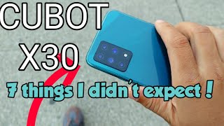 Cubot X30 Review  7 things I didnt expect One week Later [upl. by Dinny]