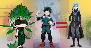 MHA react to deku as rimuru tempest [upl. by Dumah]