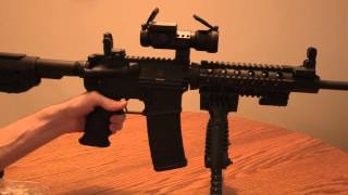 DPMS Panter AR15 Review and accessories [upl. by Valma]