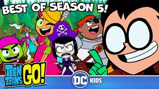 MELHORES Momentos da 5ª Temporada Parte 2  Teen Titans Go em Português 🇧🇷  DCKidsBrasil [upl. by Anytsyrk]