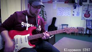 Kloppmann ST67 Pickup Demo [upl. by Uriel]