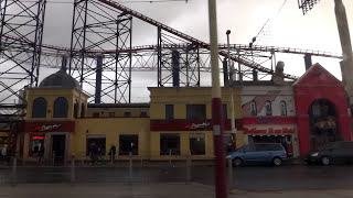 Tram Ride from Blackpool Pleasure Beach to Fleetwood Ferry [upl. by Lifton]