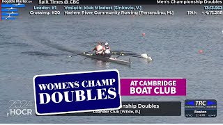 HOCR 2024  36 Womens Championship Doubles  W CHAMP 2X at Cambridge [upl. by Shir965]