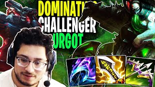 SOLARBACCA Dominating Challenger Urgot [upl. by Eixor]