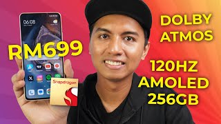 RM699 Dapat AMOLED 120Hz Dolby Atmos Chipset Snapdragon [upl. by Harihs]