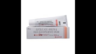 DEMELAN cream  skin lightening  hyper pigmentation  scars  REVIEW  BEAUTIFUL YOU [upl. by Weisman]