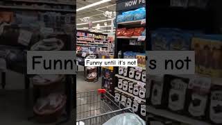 False Posturing shopping grocery groceryshopping hyvee doordasher ubereats clown funny [upl. by Luther]