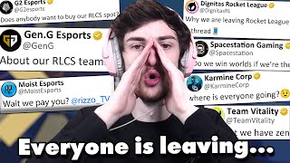 Why are teams quitting Rocket League [upl. by Pirri856]