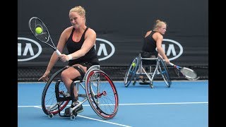 Day 4 AM  Wheelchair Masters Doubles [upl. by Aneehsor]