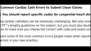 Cardiology EM amp ICD 10 Updates amp Deletions with Common Errors Medical Coding medicalcoder [upl. by Alderman]