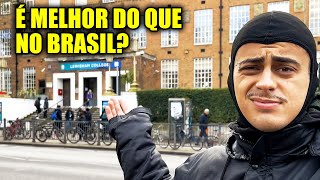 COMO É ESTUDAR NA INGLATERRA SEM SABER INGLÊS [upl. by Vange]