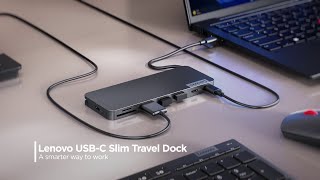 Lenovo USBC Slim Travel Dock [upl. by Eseilanna342]