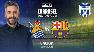 ¡CAE EL LÍDER⚽️ REAL SOCIEDAD 1  0 FC BARCELONA LaLiga 2425  Jornada 13 [upl. by Adnwahs]