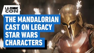 The Mandalorian Cast on Star Wars Characters They Want to Share the Screen With  LA Comic Con 2024 [upl. by Lesley]