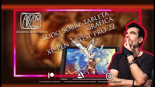 Xppen Artist Pro 22 Unboxing y apreciaciones después de 1 año [upl. by Anelhtac]