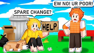 I Pretended to be POOR to test MY BESTFRIEND Roblox Bedwars [upl. by Eilah]