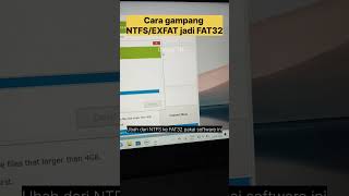 NTFSEXFAT ke FAT32 pakai MACRORIT [upl. by Claudelle]