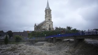 Severe floods in Central Europe turn deadly in Poland and Austria [upl. by Annaigroeg99]